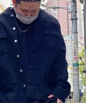 tain double pushの「ジャケット/アウター(ノーカラーコート)」