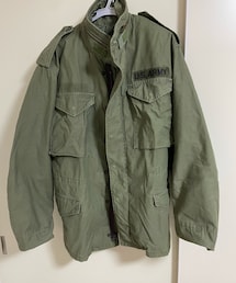 MILITARY | M65フィールドジャケット。これは4thモデル。ライナーあったら最高やのになー🤣(ミリタリージャケット)