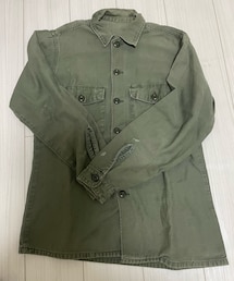 MILITARY | アメリカ軍のユーティリティーシャツ。og107で70sのヴィンテージ物です。(シャツ/ブラウス)