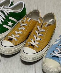 CONVERSE | ガンダムの足元って赤のライン入ってるから赤スニーカーにしよかと思いましたが、それするとバランスがおかしくなりますのでバッグとリンクで。(スニーカー)