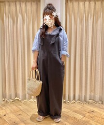 サロペット着回し☜ | サロペット/オーバーオール