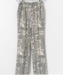 KBF | カラーパイピングプリントイージーパンツ(パンツ)