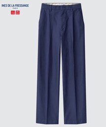 UNIQLO | コットンワイドパンツ(スラックス)