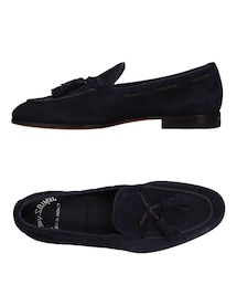 Santoni | スエードのタッセルローファー(シューズ)
