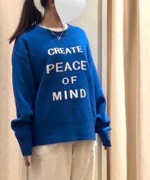 Samansa Mos2 blue | トップス