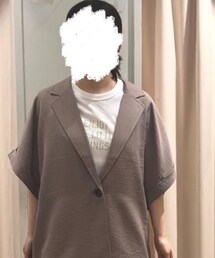 Samansa Mos2 blue | Tシャツ/カットソー