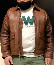 U.S  Authentic | G-8 flight leather jacket(ミリタリージャケット)