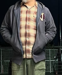 Champion | 黄タグ　ビンテージ ジップアップパーカー(パーカー)