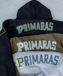 primaras | ✔︎裏起毛カレッジロゴヴィンテージBIG PK／Black(パーカー)