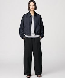 UNIQLO U | イージーカーブパンツ  BLACK  Lサイズ(その他パンツ)