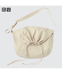 UNIQLO U | ドローストリングショルダーバッグ  NATURAL(ショルダーバッグ)