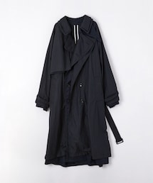 YOKE | Nylon Covered Trench Coat  NAVY  サイズ2(トレンチコート)