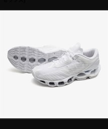 MIZUNO | WAVE PROPHECY 12  ホワイト×シルバー  26.5cm(スニーカー)