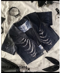 Bunny and Apsara | 骨系列 短袖水手服(トップス)