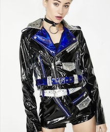 Current Mood | TECHNO DIVA MOTO JACKET(ライダースジャケット)