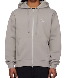 DIME | Dime Cursive zip hoodie charcoal Sサイズ(パーカー)