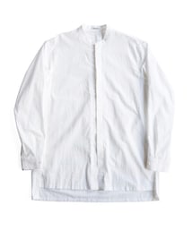 THE HINOKI | THE HINOKI ORGANIC COTTON STAND COLLAR SHIRT(シャツ/ブラウス)