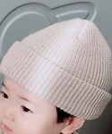 西松屋(ニシマツヤ)の「帽子(ニットキャップ/ビーニー)」