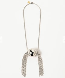 FUMIE TANAKA | フリンジボールネックレス ¥18700(ネックレス)