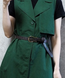 UNIQLO+J | レザーバックルベルト(ベルト)