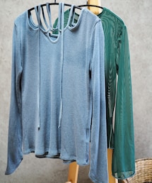 MURRAL | Ivy long sleeve top 1 (自染め)¥16500(Tシャツ/カットソー)