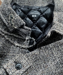 cepo | カットメルトン ショートジャケット　(リメイク)(ステンカラーコート)