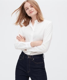 UNIQLO | レーヨンブラウス XL(シャツ/ブラウス)