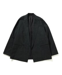 blurhms | blurhms (ブラームス)/ WOOL RAMIE CARDIGAN JACKET -HETHERCHARCOAL- #BHS22F009B サイズ3 2026.2.13購入(ジャケット/アウター)