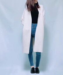 UNIQLO | ノーカラーコート