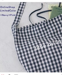 Samansa Mos2 | kazumiさんコラボノベルティー💙ネイビー(バッグ)