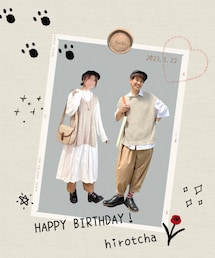 ひろっちゃ、お誕生日おめでとう🎂🎉✨ | 音楽/本・雑誌