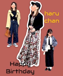 haruちゃん、はぴばー！！🎂💕✨✨ | 音楽/本・雑誌