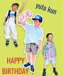 ゆとくん、はぴばー！！🎉🎂💕 | 音楽/本・雑誌