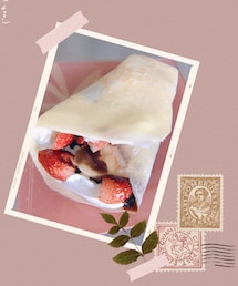 クレープ🍓🍌🍫🍼 | 食器