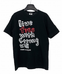 COMME des GARCONS | live free with strong will(Tシャツ/カットソー)