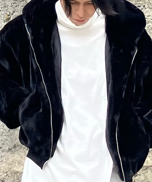 THICC】ファーブルゾン」(ブルゾン、ジャンバー)の通販 - WEAR