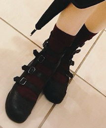 Jane Marple | ４連ストラップシューズ(シューズ)