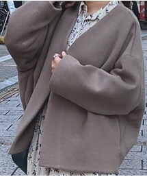 JEANASIS | ノーカラーコート