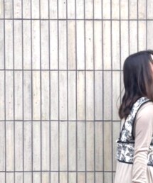 apres jour | 花柄ビスチェ(ベスト)