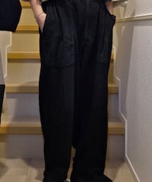 Yohji Yamamoto | デニムカーゴテーパードパンツ(カーゴパンツ)