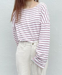 ボーダーT🍑 | トップス