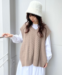 ニットベスト🧶 | ベスト