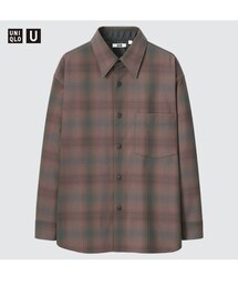 UNIQLO | ヘビーフランネルオーバーサイズシャツ(シャツ/ブラウス)