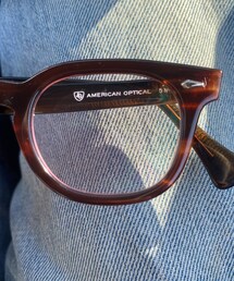 AMERICAN OPTICAL | Americanoptical  スタジアム  レンズ:パープル15%(メガネ)