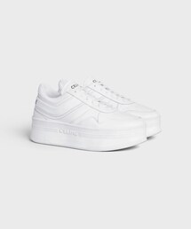 CELINE | Block sneakers with wedge outsole in calfskin(スニーカー)