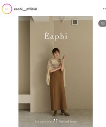 eaphi | eaphi cropped ami knit(ニット/セーター)