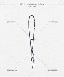 GOOPi MADE | “KPT-5” - Special Woven Necklace (ネックレス)