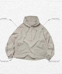 GOOPiMADE | VI-X01H - “6th” Logo Hoodie(トップス)