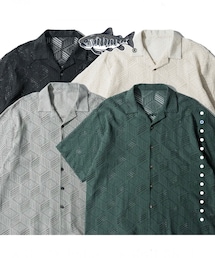 AGILITY | AGILITY Pointelle-Knit Shirt O-PS08(シャツ/ブラウス)