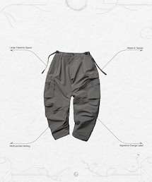 GOOPiMADE | VI-X1T - 3D’S “Torque-G” Cutting Pants - L-Gray(パンツ)
